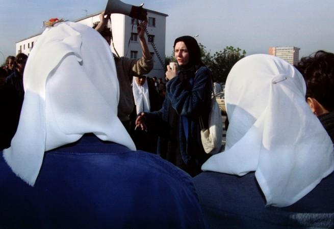 Hijab wearing woman