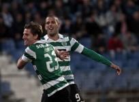 Adrien Silva Islam Slimani Sporting Lisbon