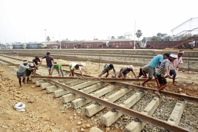 railways indian department rail network tracks lines expansion project acquisition land suresh prabhu railway board modi pm narendra damodardas