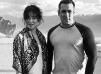 Salman Khan and Zhu Zhu
