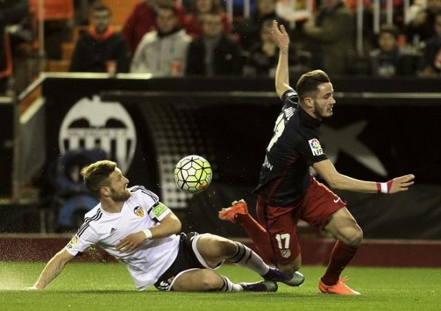 Shkodran Mustafi Valencia Saul Niguez Atletico Madrid