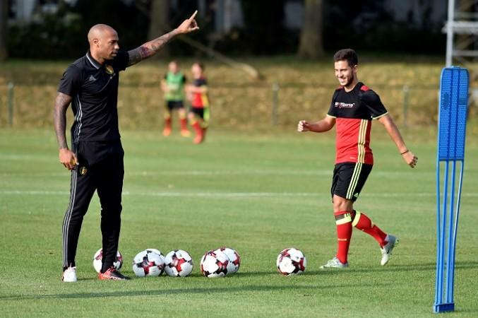 Thierry Henry Eden Hazard Belgium