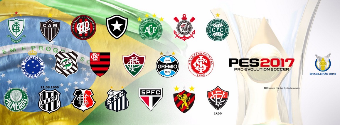 Brazilian football clubs by badge