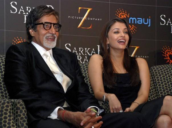 Amitabh Bachchan and Aishwarya Rai Bachchan