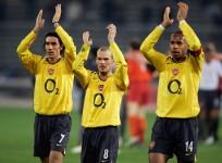 Robert Pires Freddie Ljungberg Thierry Henry Arsenal