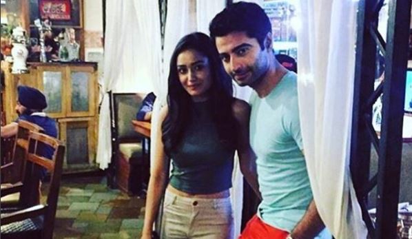 Harshad Arora and Tridha Choudhury holiday together in Europe. Pictured: Harshad Arora and Tridha Choudhury