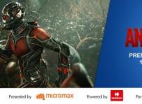 "Ant Man" is premiering in Indian television via Star World.