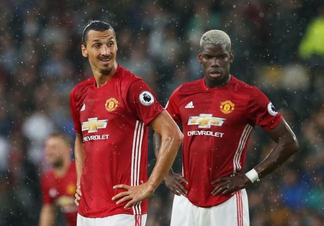 Ibahimovic Pogba Manchester United