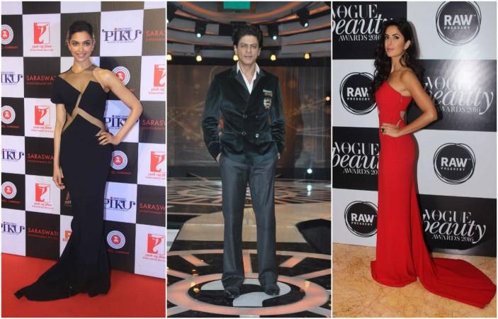 Deepika Padukone, Shah Rukh Khan, Katrina Kaif