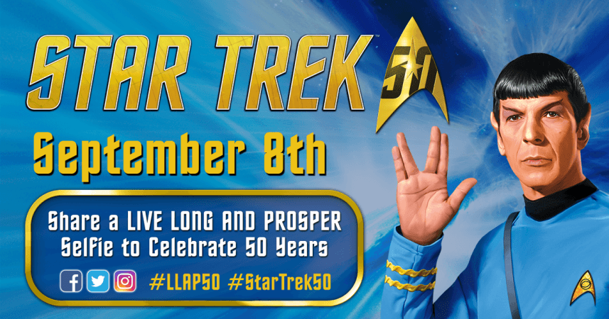 Sept. 8, 2016, marks the 50th anniversary of Star Trek