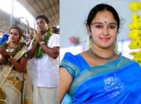 Shalu Menon marries Saji G Nair