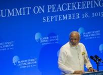 India at UN peackeeping summit in London