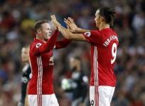 Rooney Zlatan Manchester United