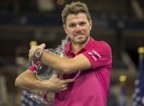 Stan Wawrinka US Open trophy