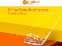 Moto E3 Power India release details officially revealed