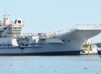 INS Vikrant in construction