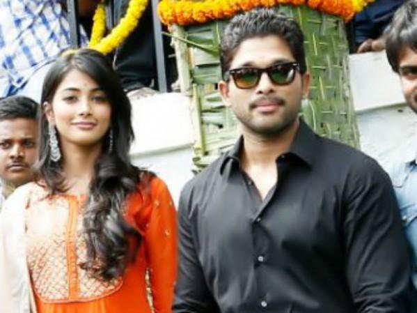 Pooja Hegde and Allu Arjun Pooja Hegde and Allu Arjun