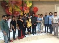 Celebrities getting ready for the launch of Celebrity Badminton League