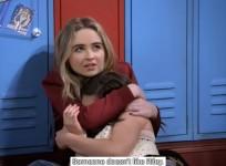 Maya comforts Riley after finding out someone does not like her