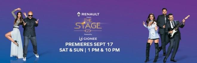 The Stage starts airing Season 2 on Saturday 17 September