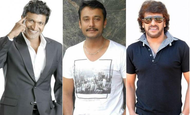 Puneeth Rajkumar, Darshan and Upendra