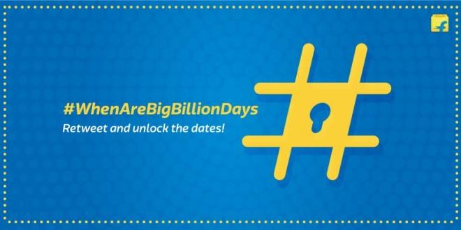 Flipkart Big Billion Day 2016 dates revealed