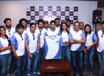 Naga Chaitanya launches Tollywood Thunders jersey