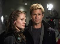 Brad Pitt and Angelina Jolie in 2007