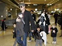 Brad Pitt and Angelina Jolie in 2009