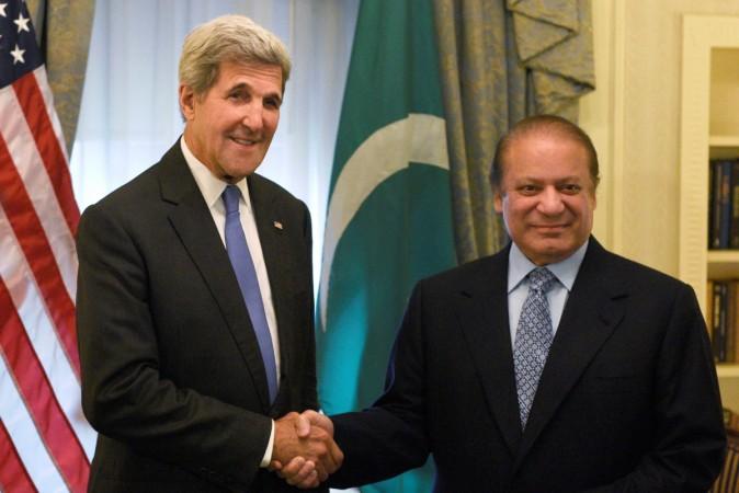 John Kerry and Nawaz Sharif.