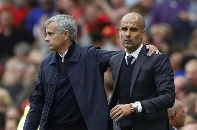 Jose Mourinho, Pep Guardiola, Manchester United, Manchester CIty