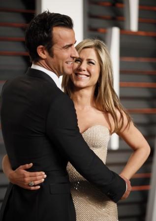 Actress Jennifer Aniston and Justin Theroux Jennifer Aniston and Justin Theroux