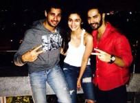 Sidharth Malhotra, Alia Bhatt and Varun Dhawan
