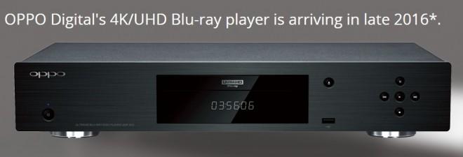 Oppo Ultra HD Blu-ray player