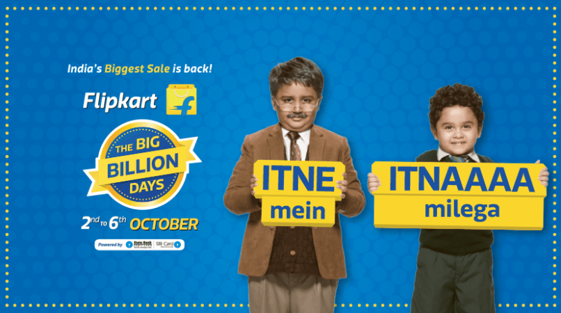 #ItneMeinItnaaaaMilega: Watch these new ads by Flipkart ahead of the Big Billion Days sale