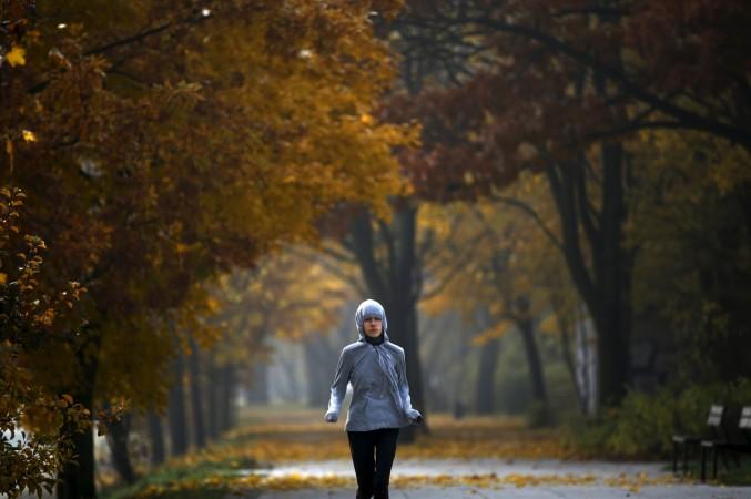Woman working out