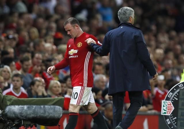 Wayne Rooney Jose Mourinho Manchester United