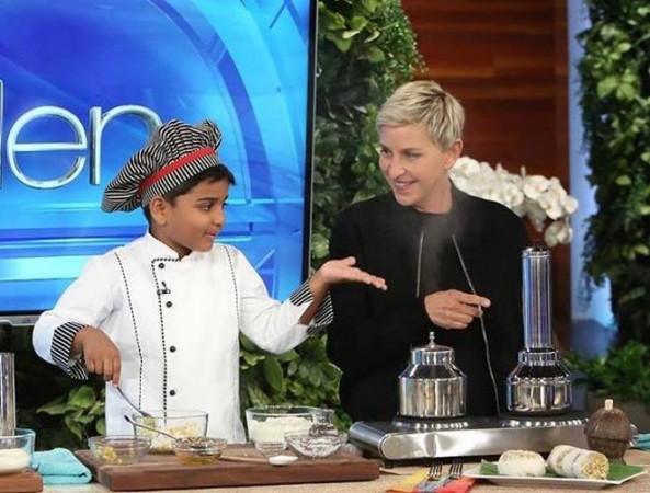Kicha with Ellen DeGeneres