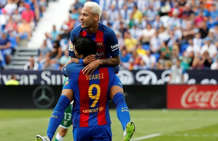 Neymar Luis Suarez Barcelona