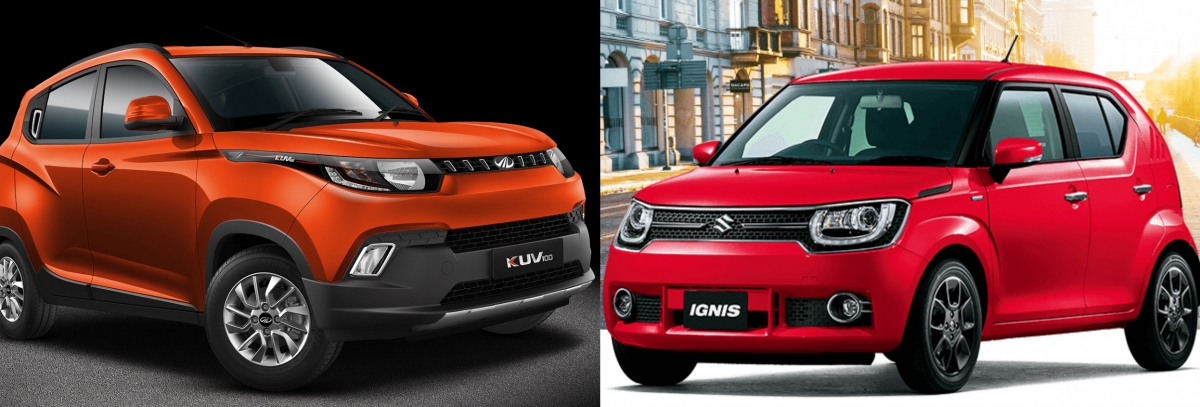 Mahindra KUV100 vs Maruti Suzuki Ignis