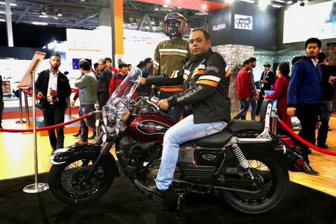 Rajeev Mishra, Director of UM India & Asia, Middle East and Africa with Renegade Classic UM Renegade Classic