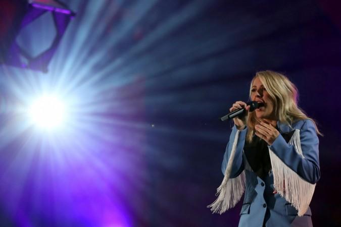 Ellie Goulding at the Global Citizen Festival 2016, New York. Global Citizen Festival 2016