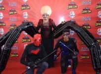 Cosplayers at Hyderabad comic con 2016