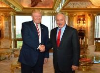 Donald Trump and Benjamin Netanyahu