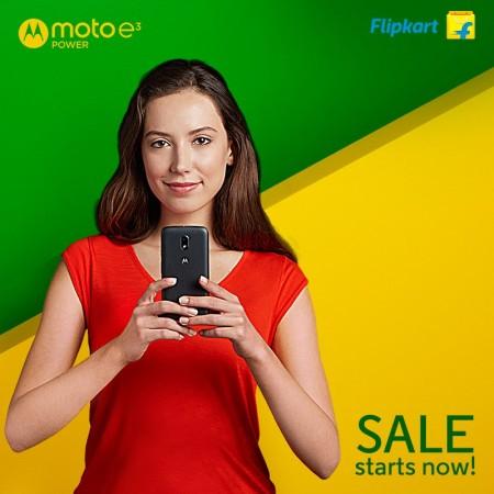 Moto E3 Power sale begins again on Monday midnight