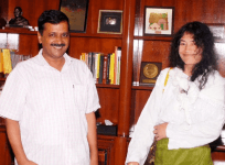 Arvind kejriwal Irom sharmila