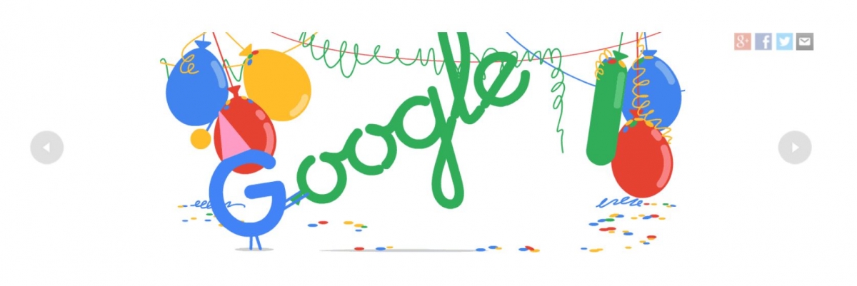 Google officially an adult; celebrates 18th birthday with personalized ...