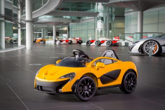 Mclaren P1 Fully Electric Roadster For Kids Needs Just 2 Seconds To Reach Top Speed Ibtimes India