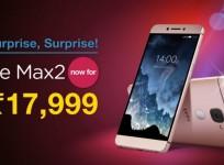 LeEco pre-Diwali festive offer: Le Max 2 gets Rs. 5,000 discount, to be available on Amazon India, Snapdeal