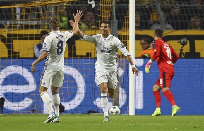 Cristiano Ronaldo Toni Kroos Real Madrid